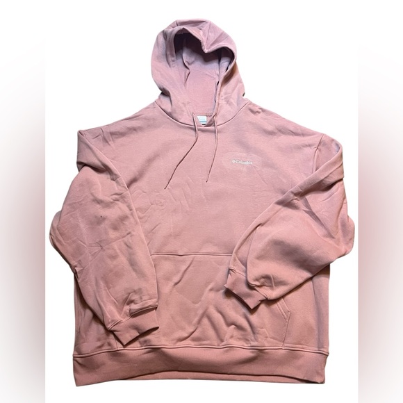Columbia Women’s XL Aldermore Hoodie Pink Front Pocket New MSRP $79 - Picture 5 of 10